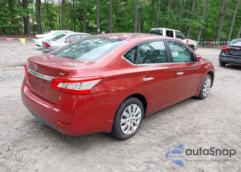 2015 Nissan Sentra Sv из США, поврежденный, VIN 3N1AB7AP4FY373921